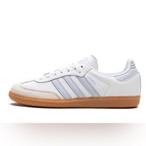 Adidas Samba OG white Halo Blue Gum